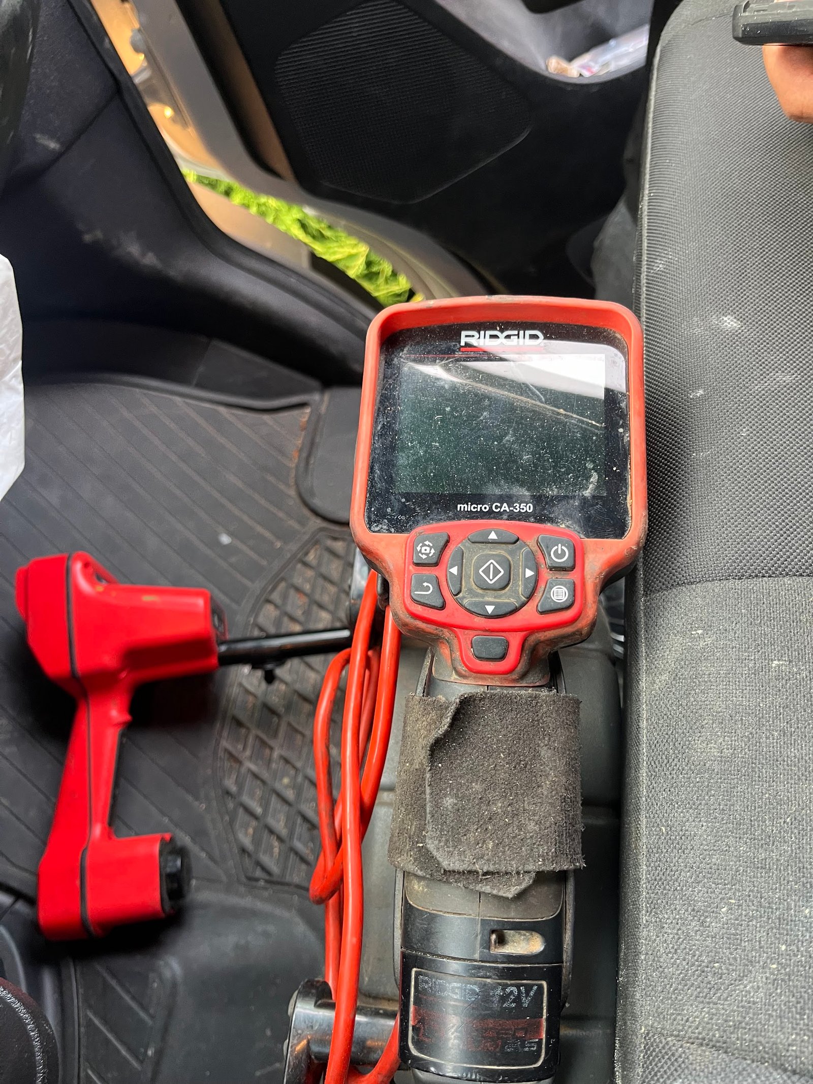 Gravity Plumbing technician on a residential job