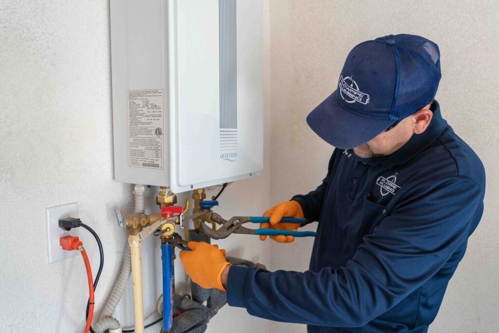 Water heater service