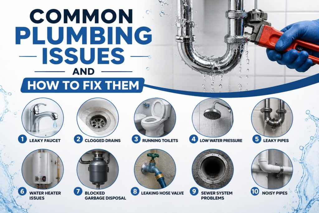 Common Plumbing Issues and How to Fix Them